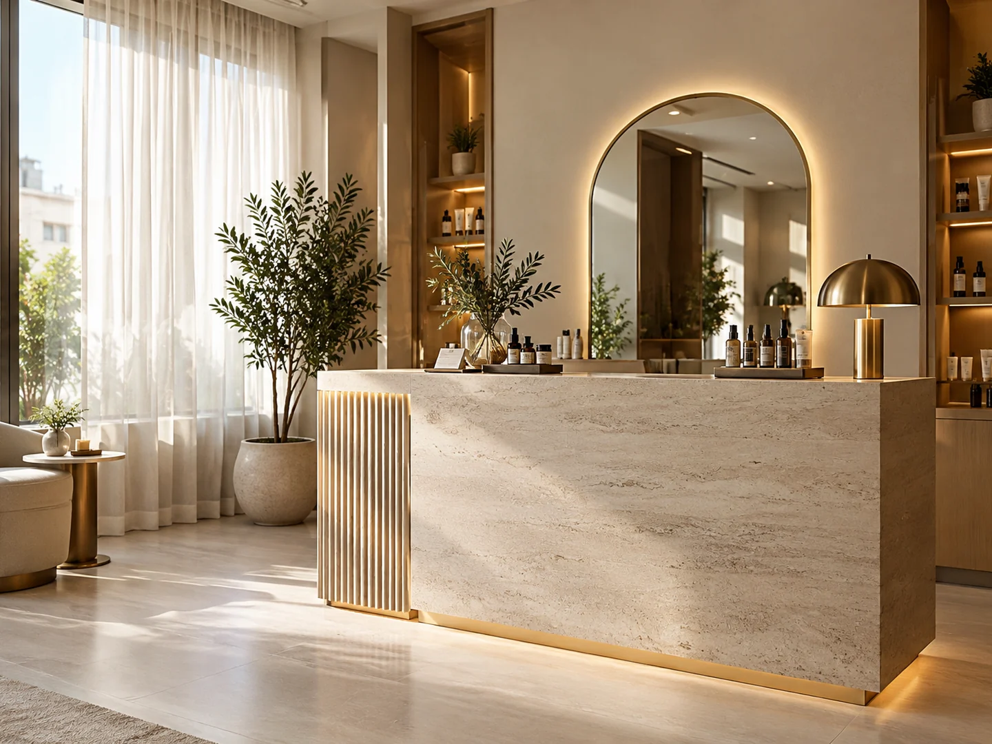 Interior design visualization for retail and hospitality spaces